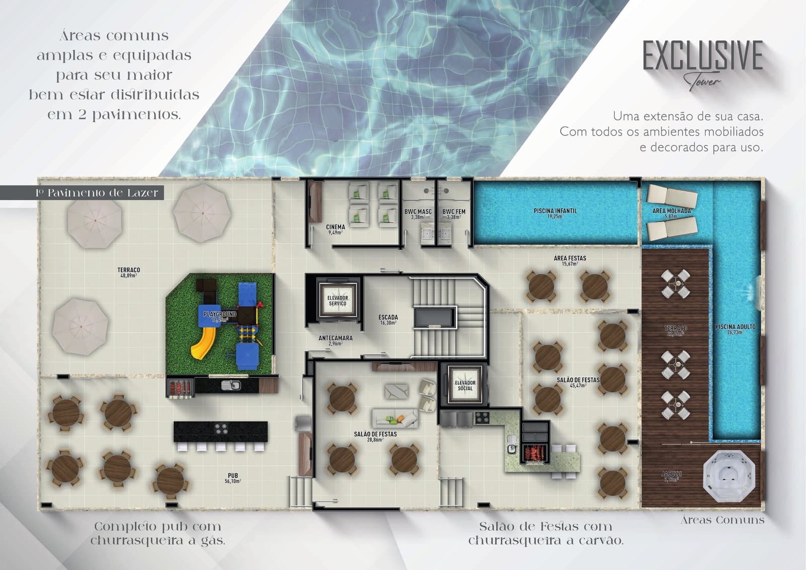 Exclusive Tower - Cobertura duplex