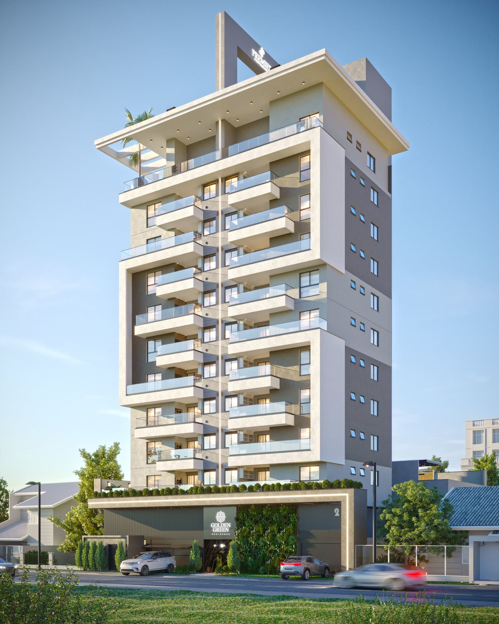 Golden Green Residence — Cobertura