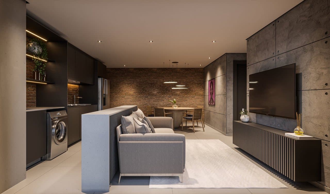 Apartamento de 2 quartos com 2 suítes e 82 m² em Itajaí