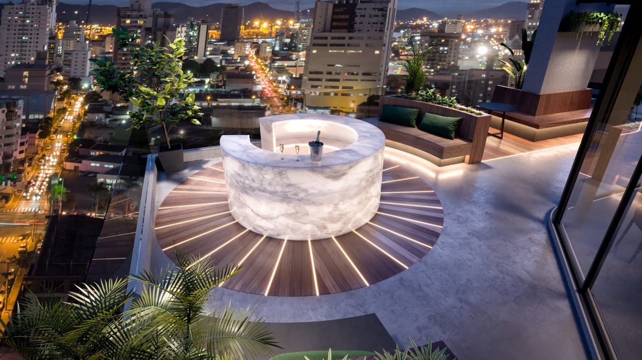 Apartamento de 3 quartos com 3 suítes e 102 m² em Itajaí