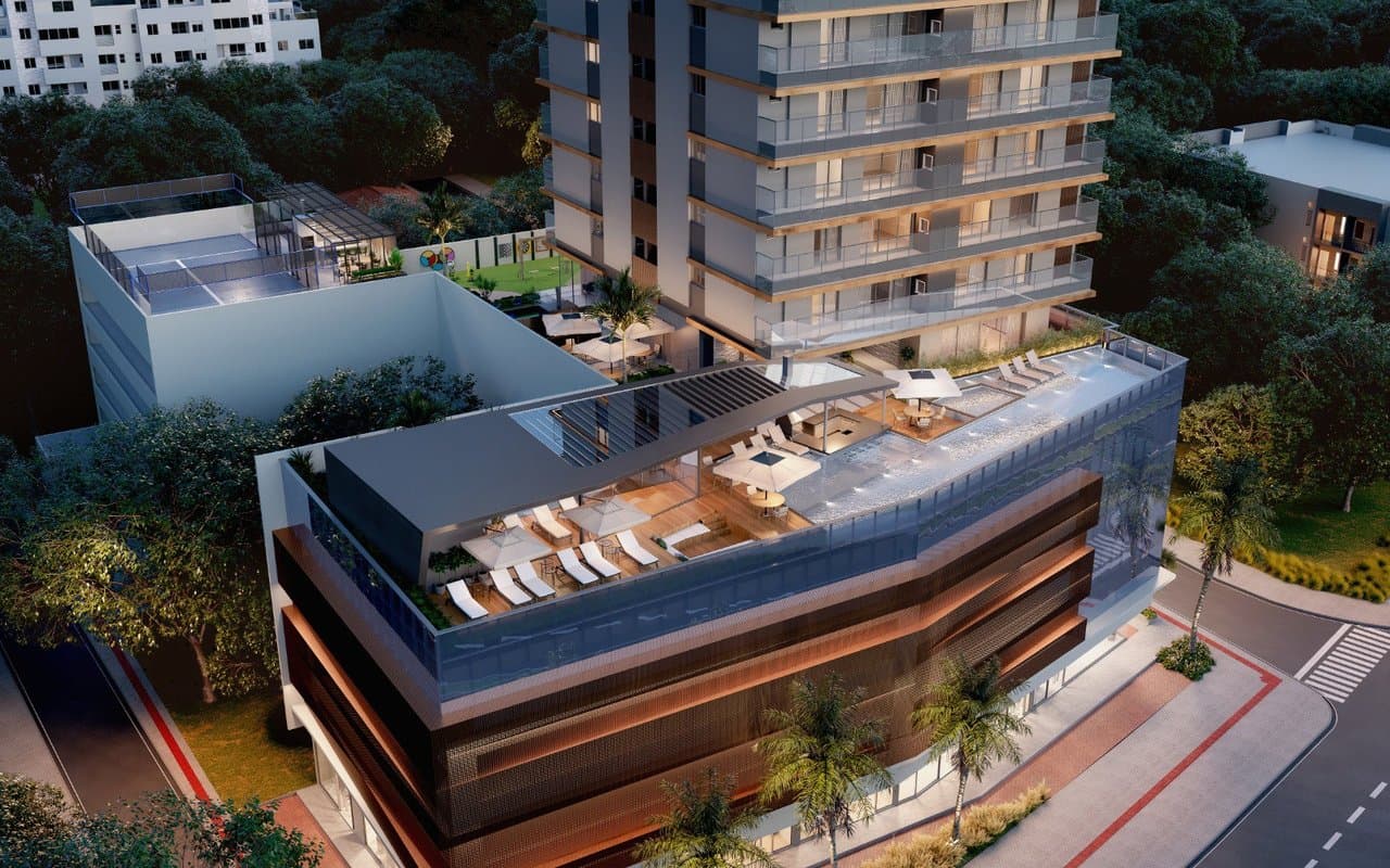 Apartamento de 3 quartos com 3 suítes e 102 m² em Itajaí