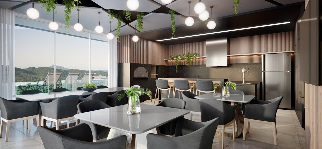 Apartamento de 3 quartos com 3 suítes e 102 m² em Itajaí