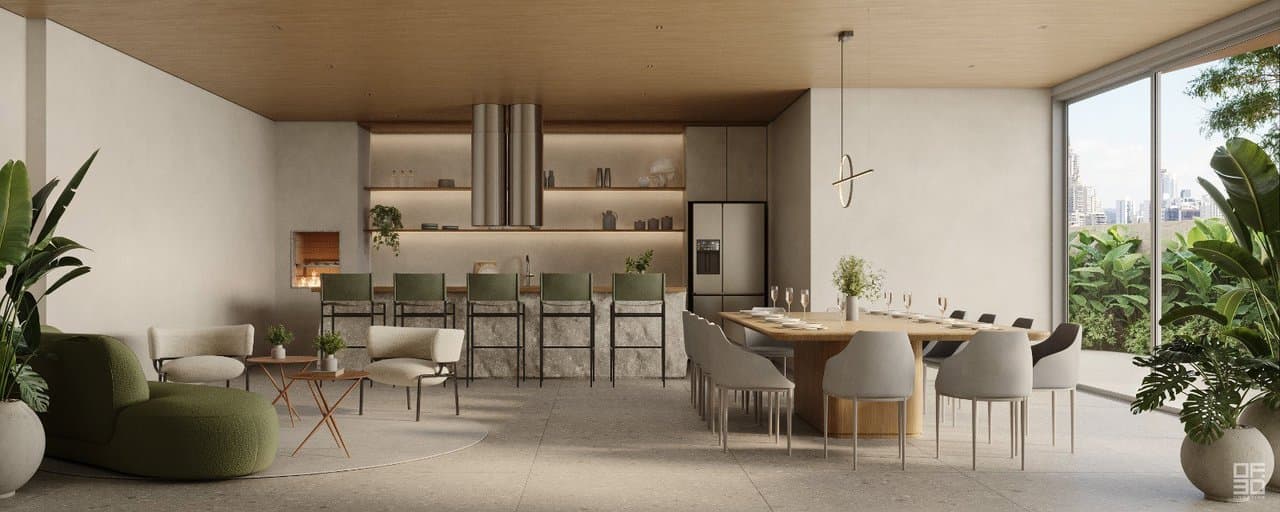 Apartamento de 4 quartos com 4 suítes e 208 m² em Itajaí