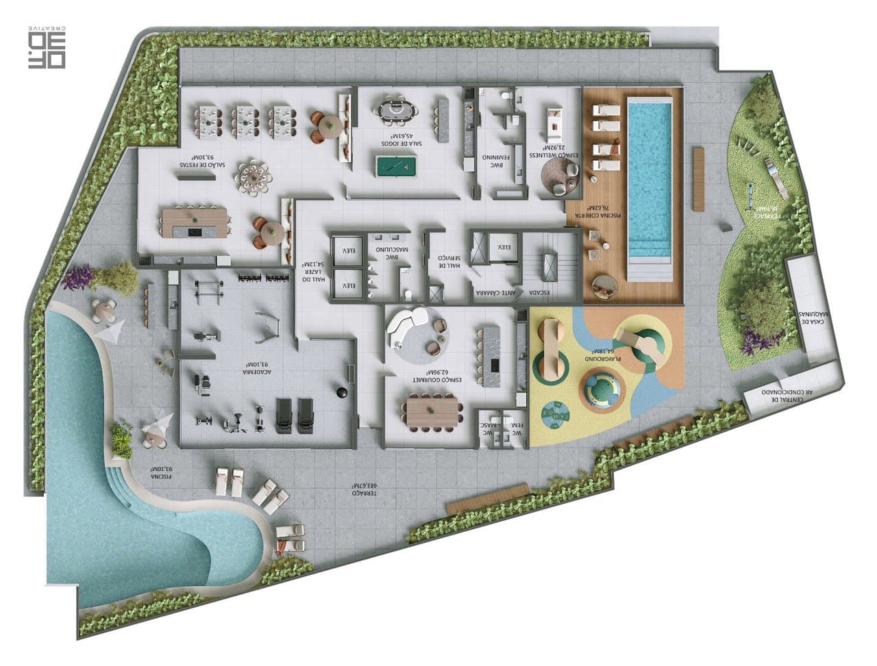 Apartamento de 4 quartos com 4 suítes e 217 m² em Itajaí