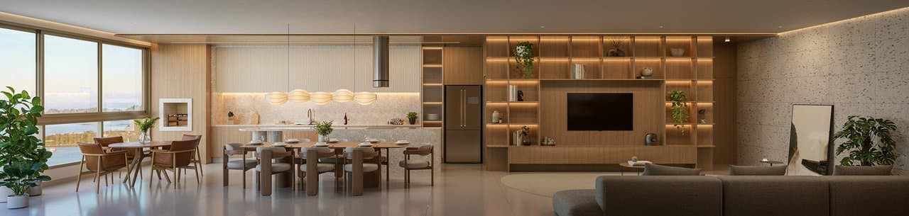 Apartamento de 3 quartos com 3 suítes e 179 m² em Itajaí