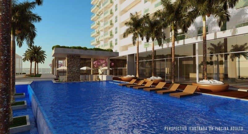 Apartamento de 1 quarto e 43 m² em Itajaí