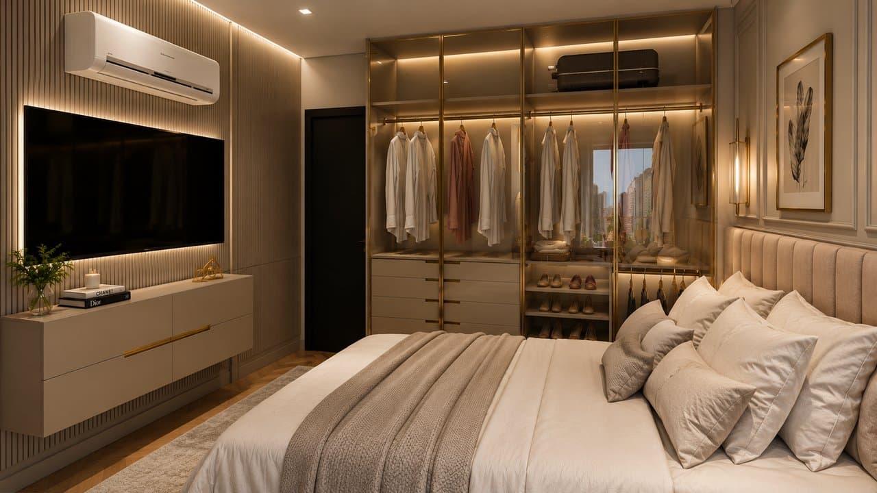 Apartamento de 2 quartos com 2 suítes e 92 m² em Itajaí