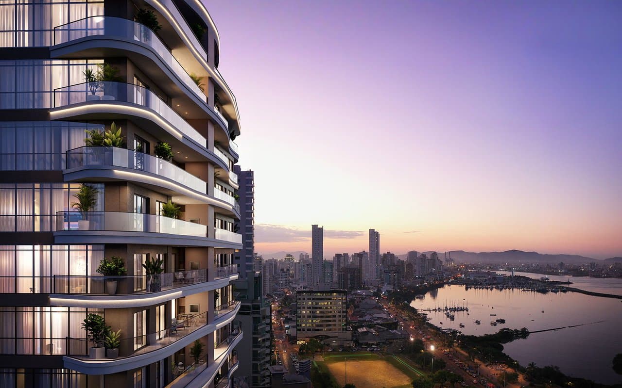 Apartamento de 3 quartos com 3 suítes e 168 m² em Itajaí