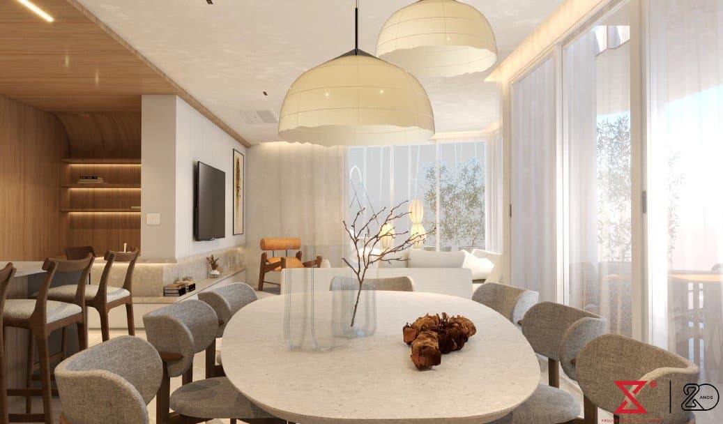 Apartamento de 3 quartos com 3 suítes e 200 m² em Itajaí