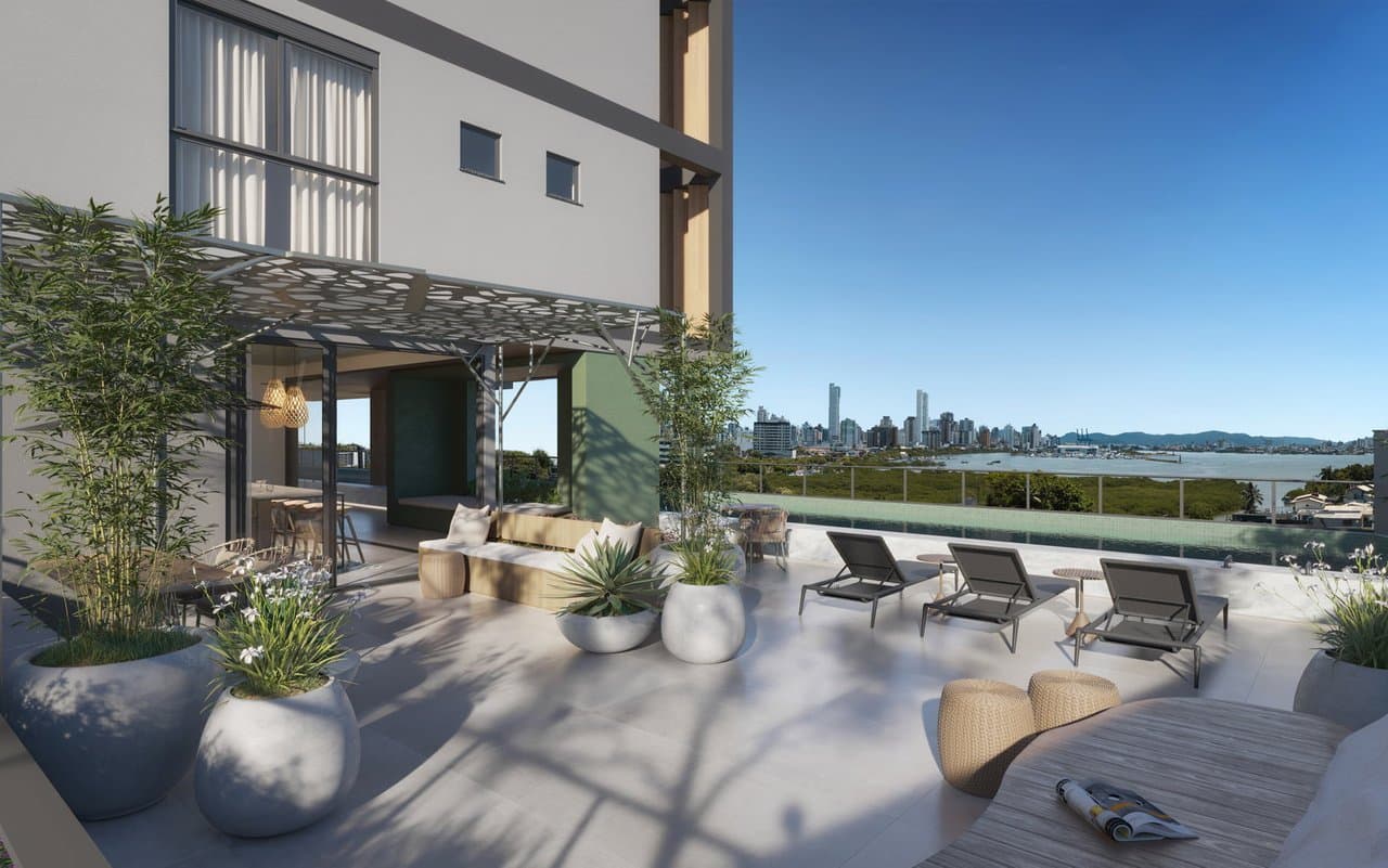 Apartamento de 2 quartos com 2 suítes e 93 m² em Itajaí
