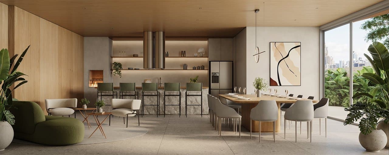 Apartamento de 4 quartos com 4 suítes e 217 m² em Itajaí