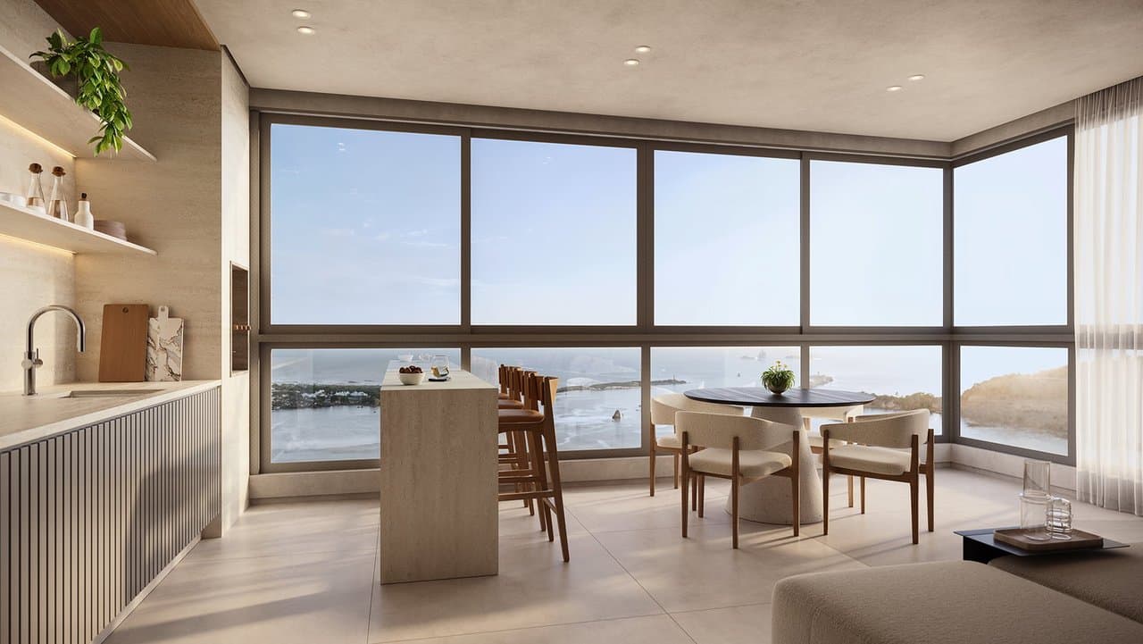 Apartamento de 4 quartos com 4 suítes e 217 m² em Itajaí