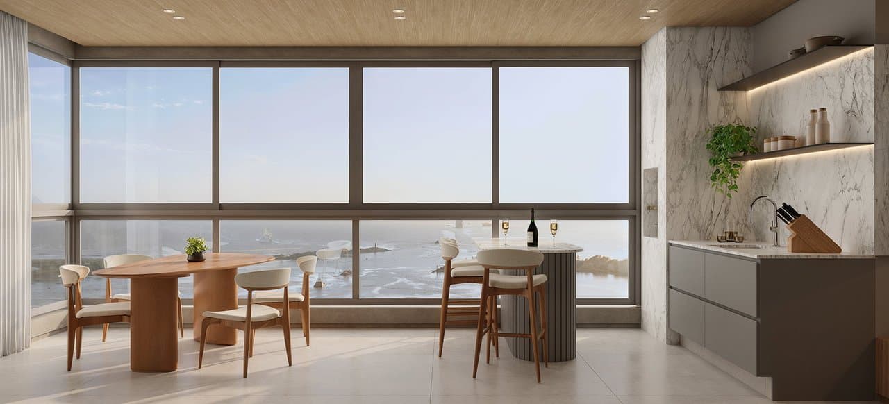 Apartamento de 4 quartos com 4 suítes e 217 m² em Itajaí
