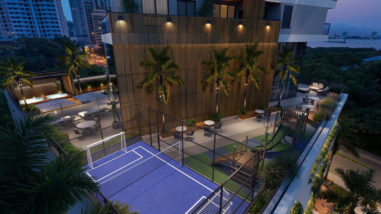 Apartamento de 3 quartos com 3 suítes e 129 m² em Itajaí