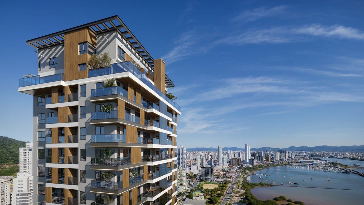 Apartamento de 3 quartos com 3 suítes e 129 m² em Itajaí