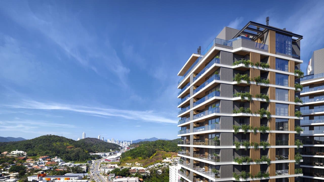 Apartamento de 2 quartos com 1 suíte e 112 m² em Itajaí