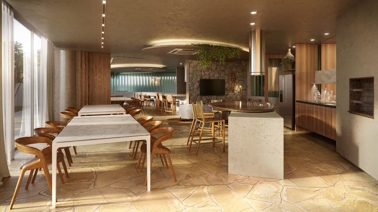 Apartamento de 3 quartos com 3 suítes e 126 m² em Praia Brava, Itajaí