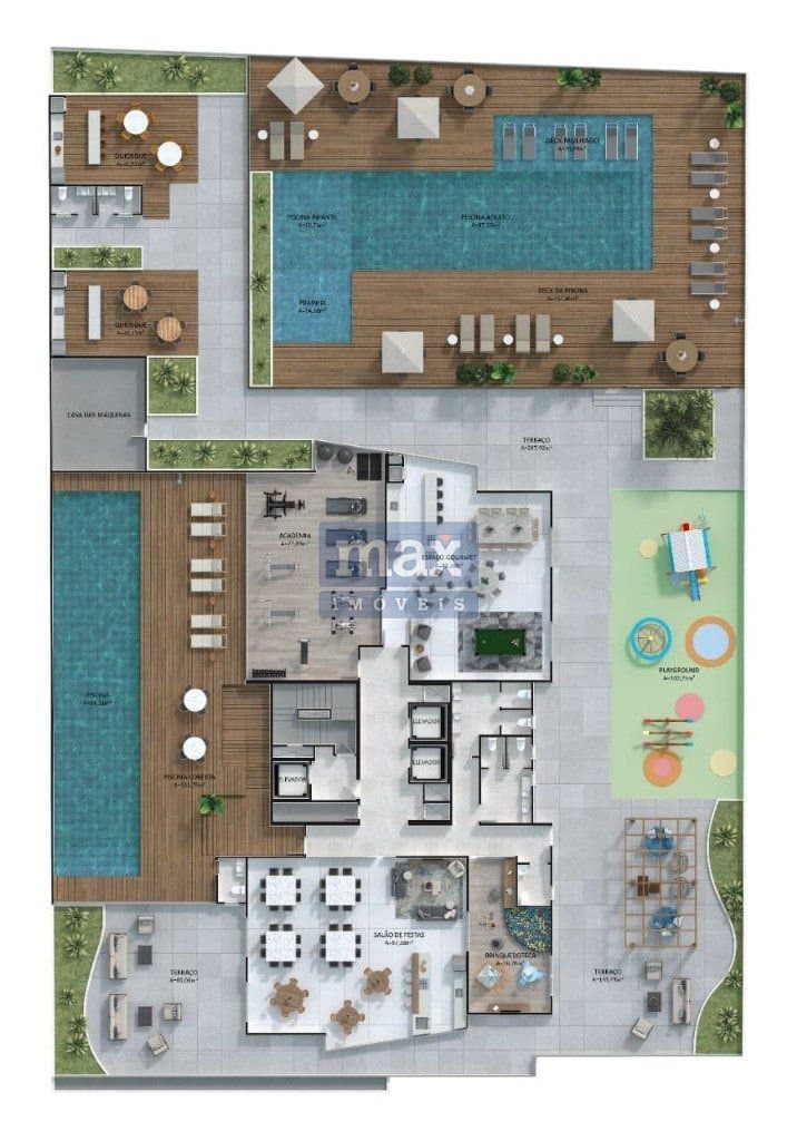 Apartamento de 3 quartos com 1 suíte e 105 m² em Centro, Itajaí