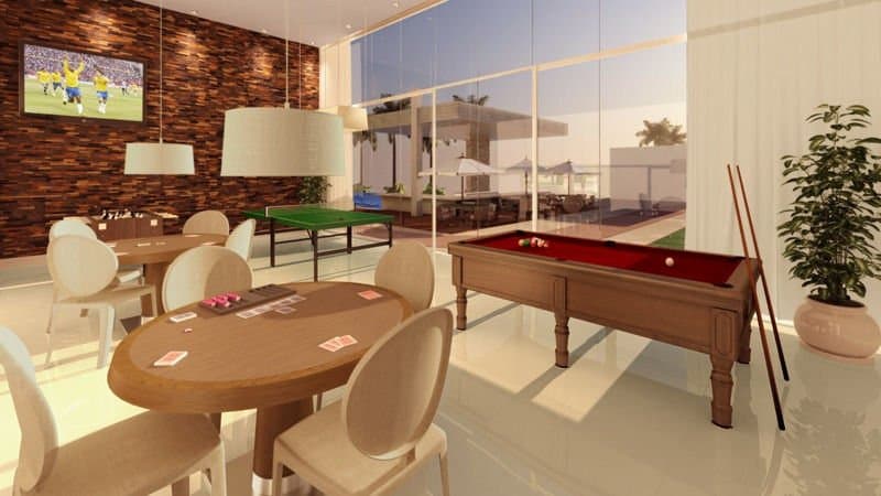 Apartamento de 1 quarto e 43 m² em Praia Brava , Itajaí