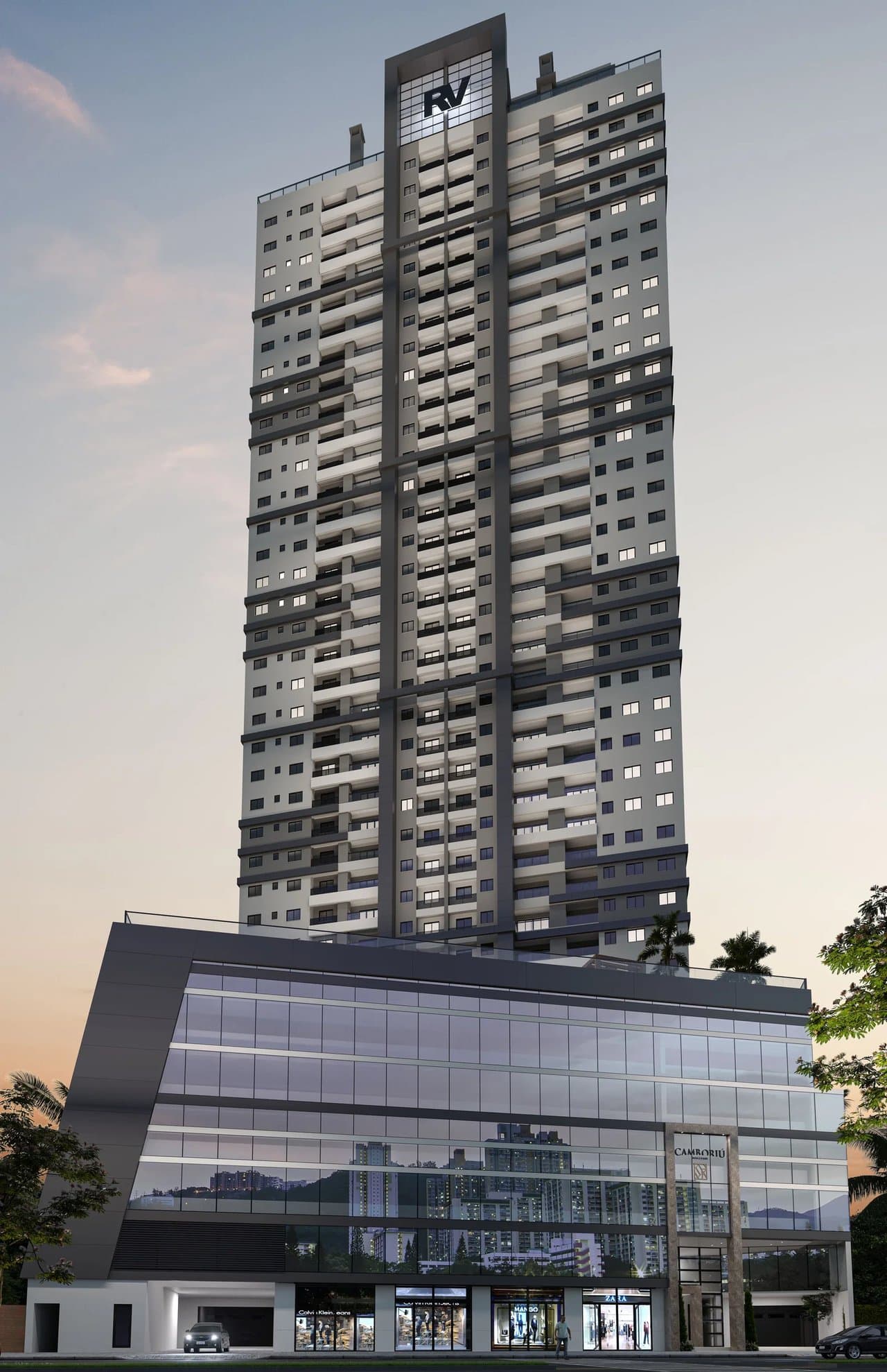 Apartamento de 2 quartos com 1 suíte e 94 m² em Camboriú