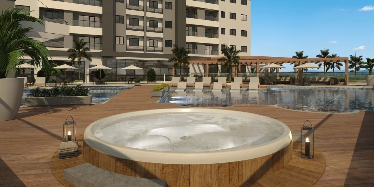 Apartamento de 2 quartos com 1 suíte e 94 m² em Camboriú