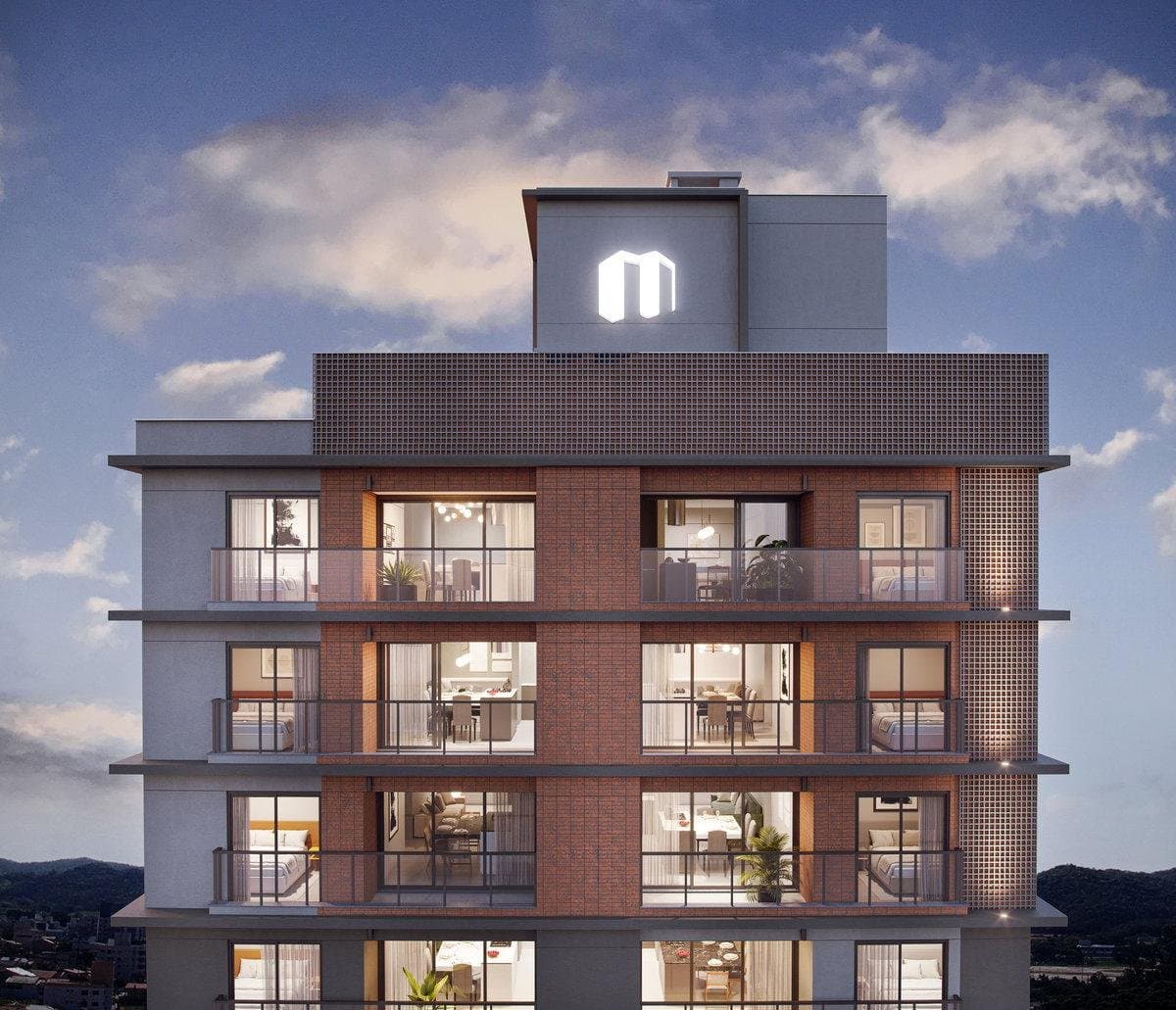 Apartamento de 2 quartos com 1 suíte e 72 m² em Camboriú