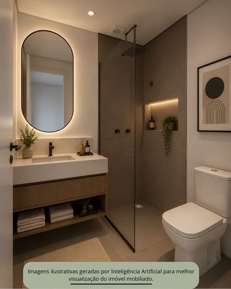 Apartamento de 2 quartos com 1 suíte e 69 m² em Camboriú