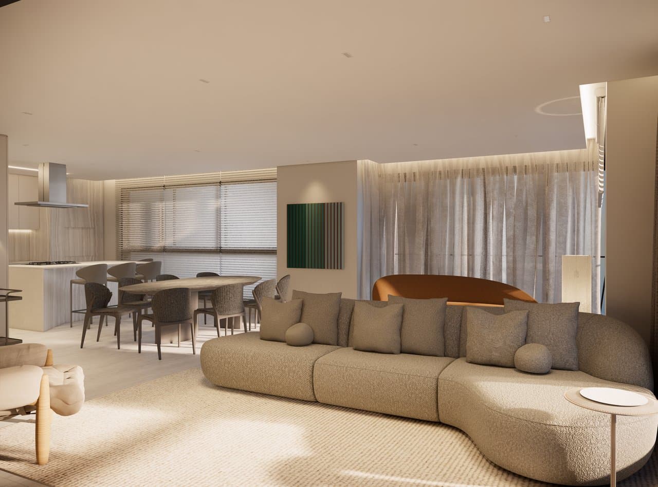 Apartamento de 4 quartos com 4 suítes e 192 m² em Bal. Camboriú