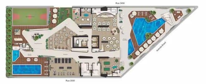 Apartamento de 4 quartos com 4 suítes e 165 m² em Bal. Camboriú