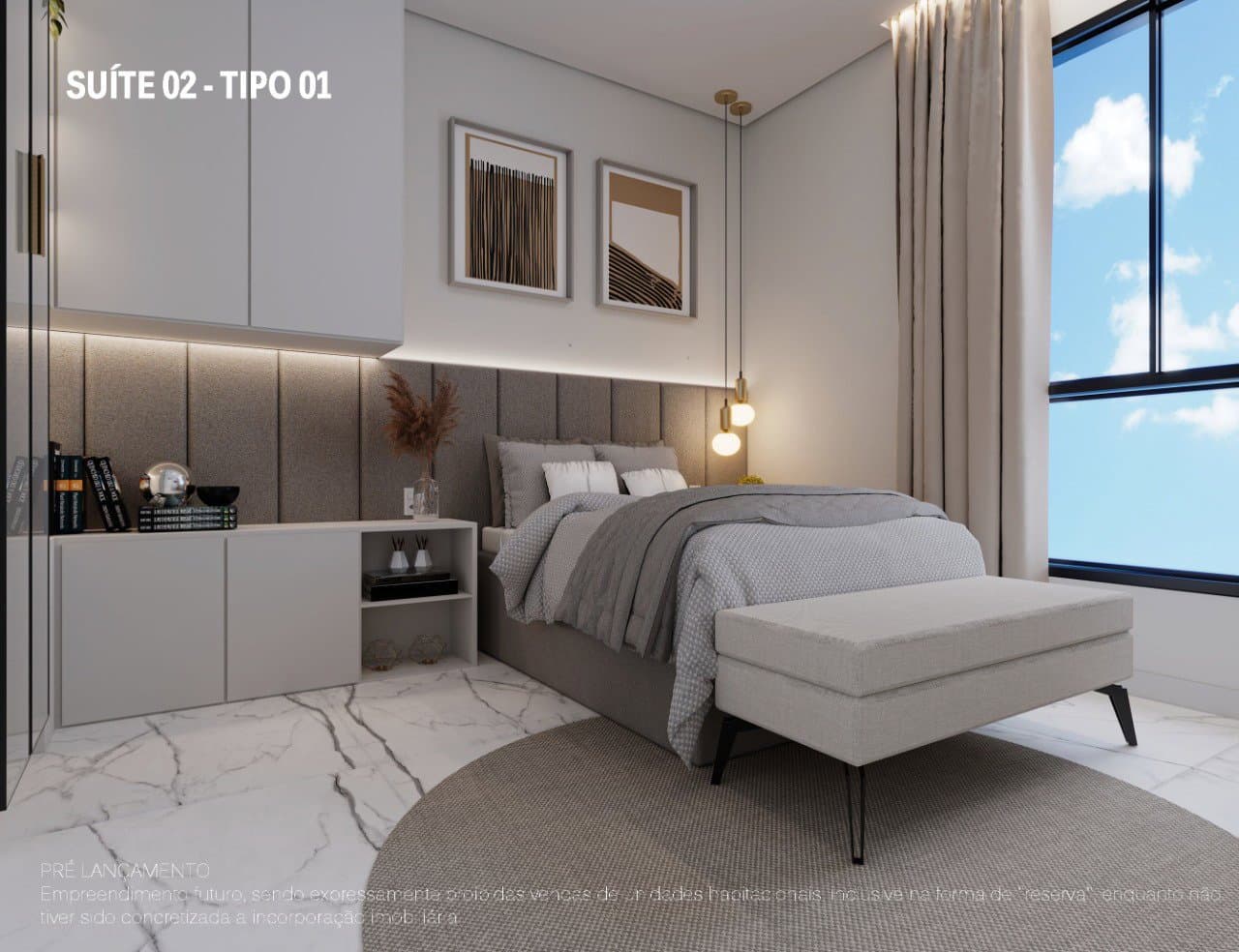 Apartamento de 3 quartos com 3 suítes e 133 m² em Bal. Camboriú