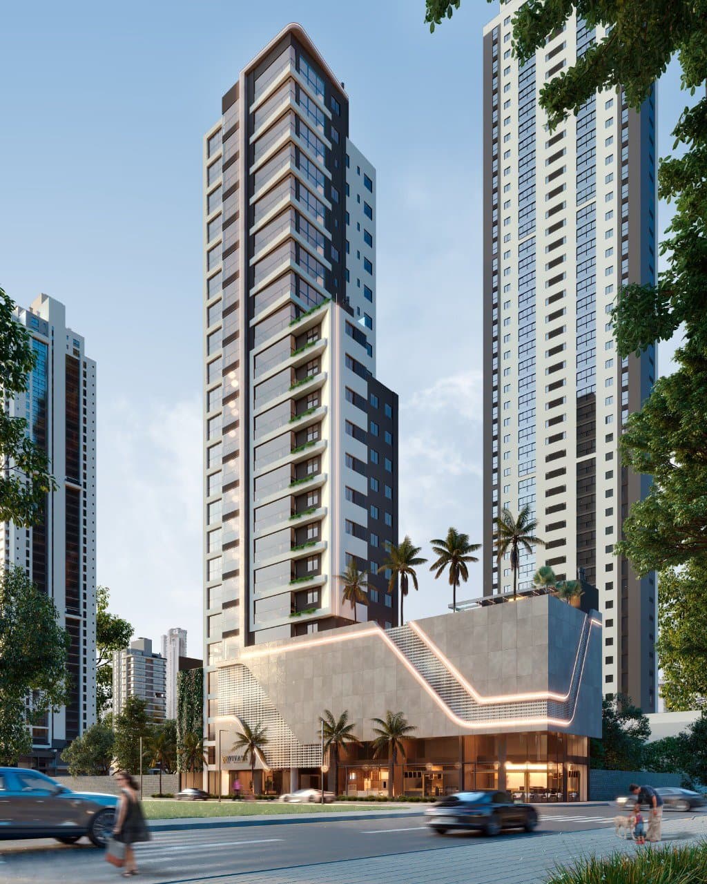 Apartamento de 4 quartos com 4 suítes e 268 m² em Bal. Camboriú