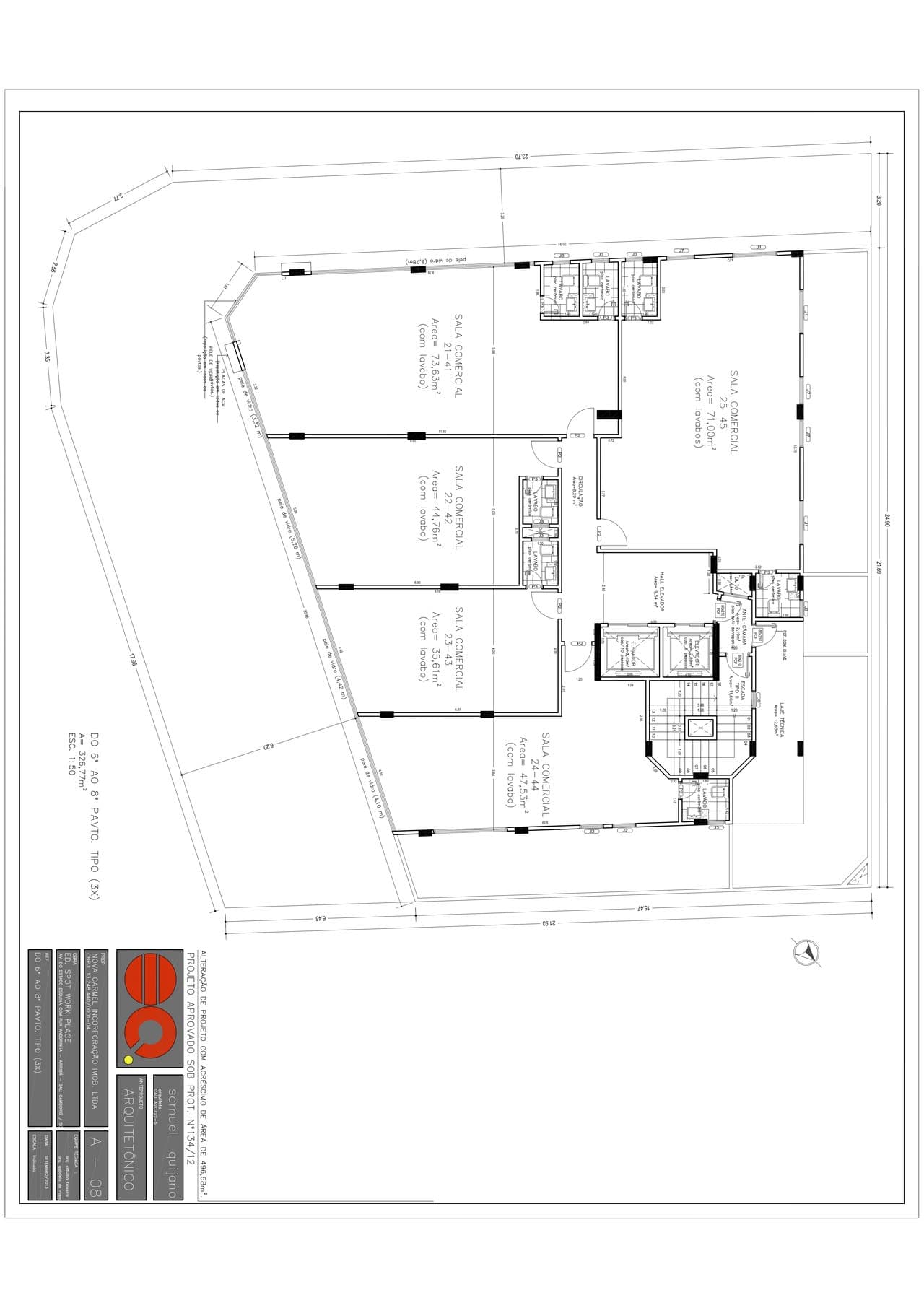 Sala Comercial 74 m² em Bal. Camboriú