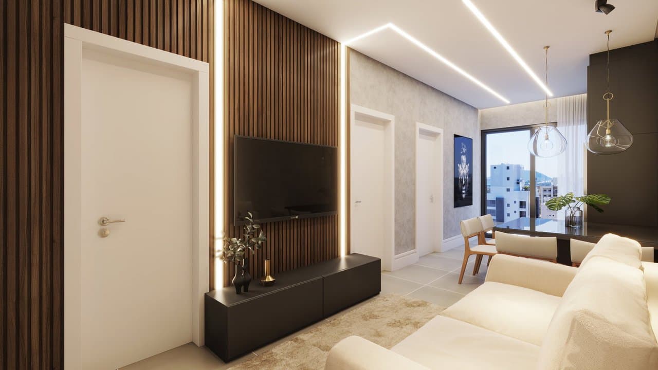 Apartamento de 2 quartos e 56 m² em Bombinhas